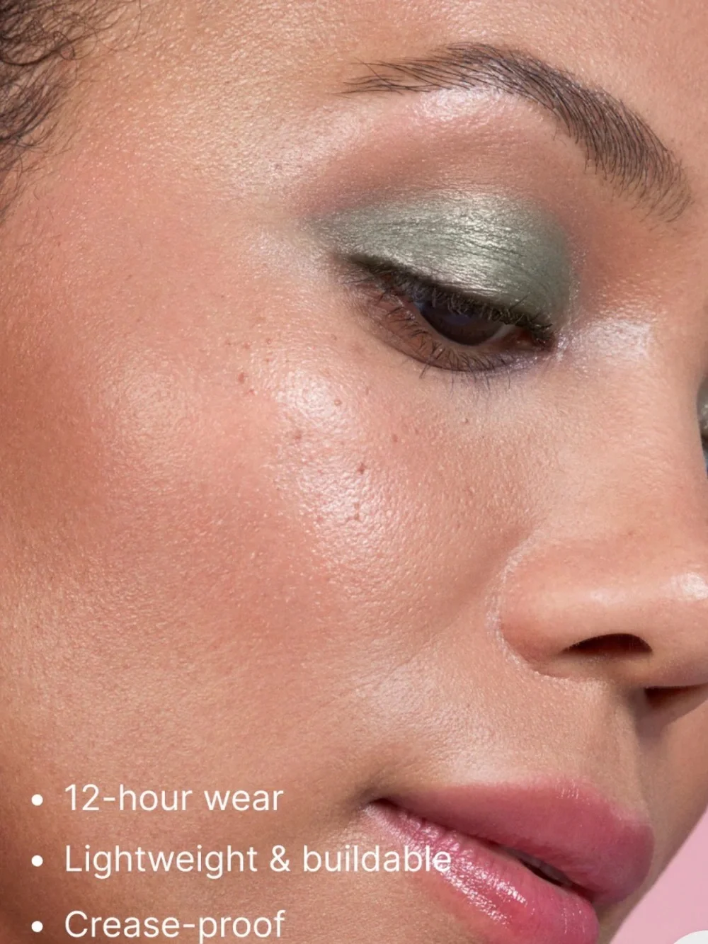 WINKY LUX Metallic Sage Liquid Eyeshadow - Olive Green